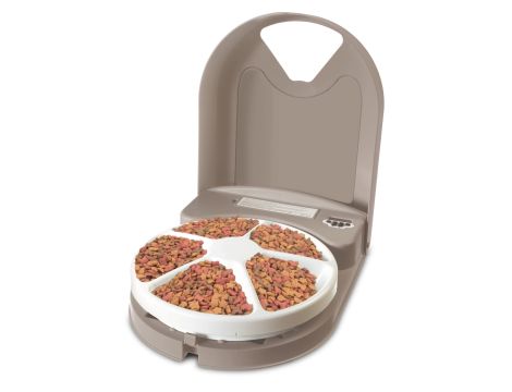 Petsafe PFD11-13707 Automatyczne Karmidło 5 tacek x 165 g Szary 5 posiłków