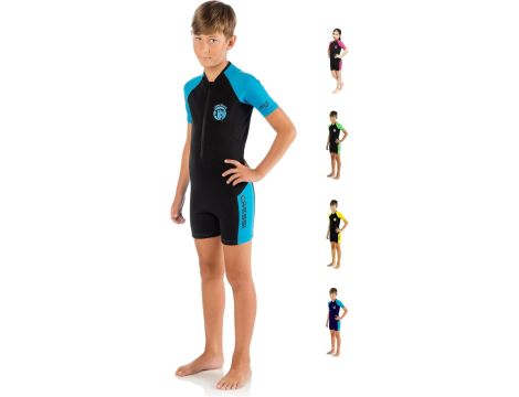 Pianka Cressi Little Shark czarno-niebieska - 2