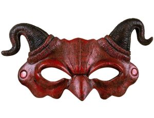 Piankowa Maska Demon Halloween - image 2
