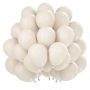 Piaskowo-białe balony, 60 sztuk 12 cali kremowe - 2