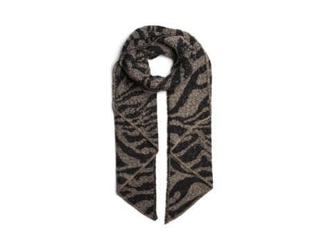PIECES Szalik Kobiety  Rozmiar uniwersalny: zebra