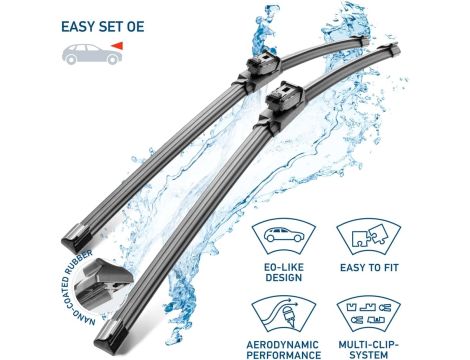 Pióro wycieraczki Hella 9XW 358 164-061 przód 600 mm - 3