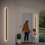 Klighten Lampa ścienna LED długa zewnętrzna, czarna - 5