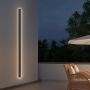 Klighten Lampa ścienna LED długa zewnętrzna, czarna - 2