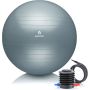 Piłka do balansowania BodyMate 65 cm odcienie szarości - 3