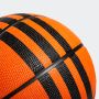 Piłka do koszykówki adidas 3-Stripes Rubber X3 Ball r. 6 - 6