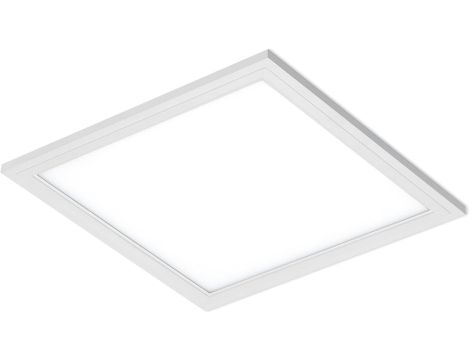 Plafon kwadratowy Briloner 59,5 x 59,5 cm biały - 5