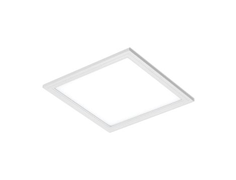 Plafon kwadratowy Briloner 59,5 x 59,5 cm biały