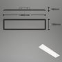 Plafon prostokątny Briloner 100 x 25 cm biały - 5