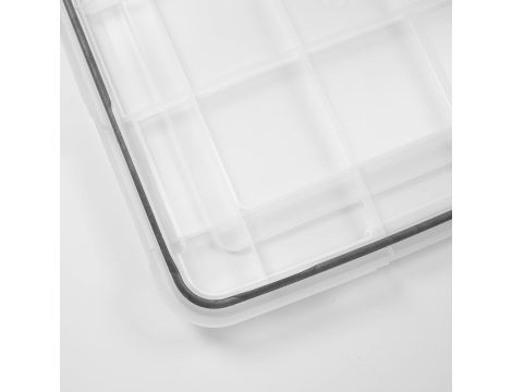 Plastikowe pudełko do przechowywania  50L USZKODZONE POKRYWY - 4