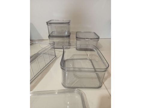 Plastikowy organizer do lodówki Zestaw - 4