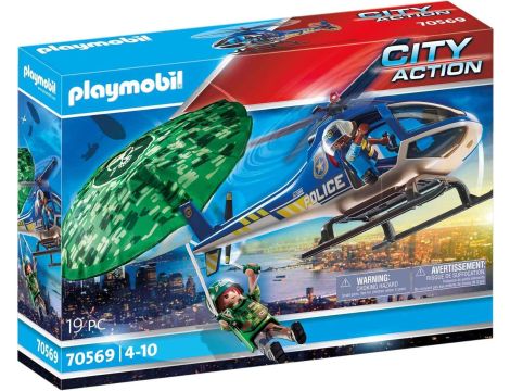 Playmobil City Action 70569 Ucieczka ze spadochronem - 2