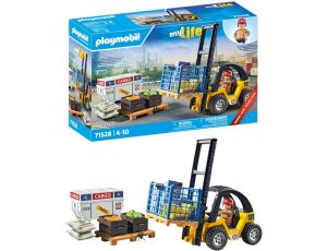 Playmobil 71528 Wózek widłowy z ładunkiem - image 2