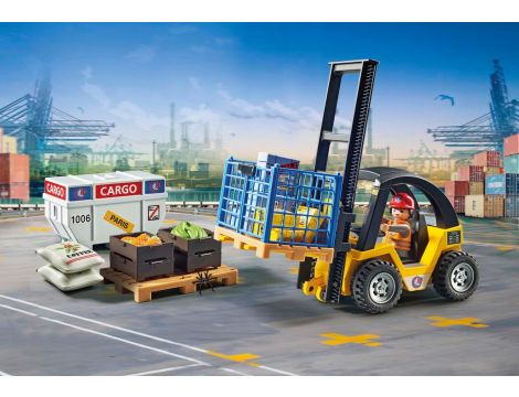 Playmobil 71528 Wózek widłowy z ładunkiem - 3