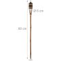 Pochodnia bambusowa Relaxdays 90 cm - 4