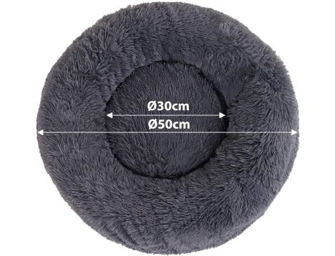 Poduszka dla psa odcienie szarości 50 cm x 50 cm - 4