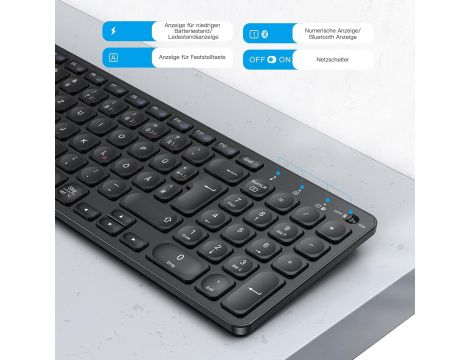 Klawiatura Bluetooth OMOTON - 4