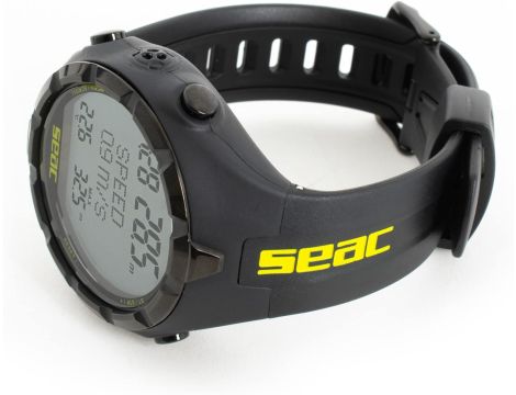 Seac Apnea komputer do freedivingu czarny/żółty HR USB - 3