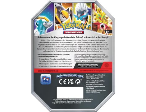 Kolekcjonerska gra karciana: Tin-Box Paradox Pokémon - 3