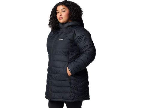 Kurtka puchowa damska Columbia Powder Lite II Mid black L - 12
