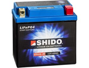 SHIDO LTX14L-BS LION -S- bateria litowa - image 2