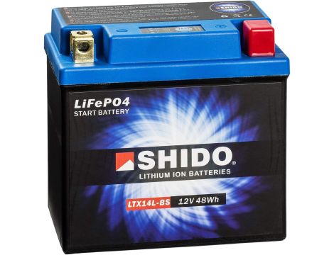 SHIDO LTX14L-BS LION -S- bateria litowa - 2