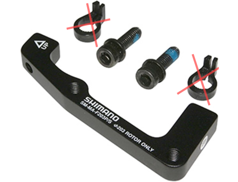 SHIMANO Adapter Sh.Freno PM Measte to DEL.203 P/BR-M9 - 3