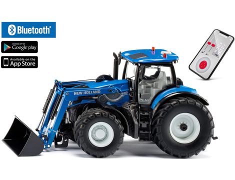 Siku Holland T7.315 Silnik elektryczny 1:32 Traktor - 6