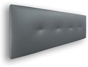 Silcar Home tapicerka wezgłowie z sztucznej skóry z guzikami Silvi 145 cm - image 2