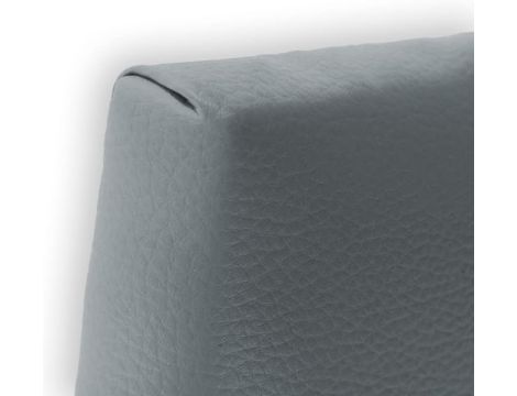 Silcar Home tapicerka wezgłowie z sztucznej skóry z guzikami Silvi 145 cm - 5