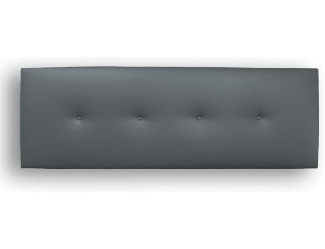Silcar Home tapicerka wezgłowie z sztucznej skóry z guzikami Silvi 145 cm - 4
