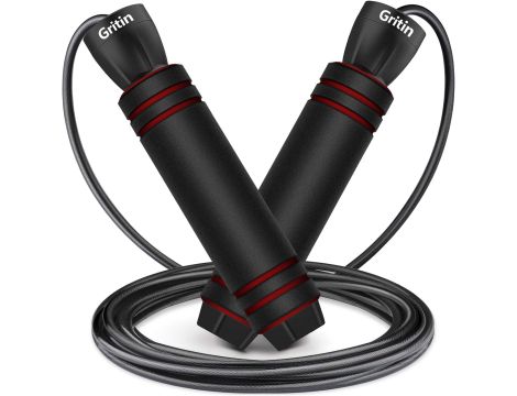 Skakanka Gritin 2,8 cm czarny - 2