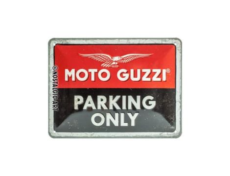 Tablica Moto Guzzi Parking Only 15x20 meta 26256