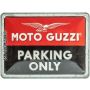 Tablica Moto Guzzi Parking Only 15x20 meta 26256 - 3