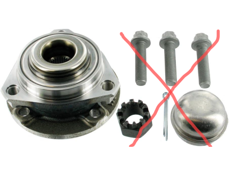 SKF VKBA 3510 zestaw łożysk koła - 2