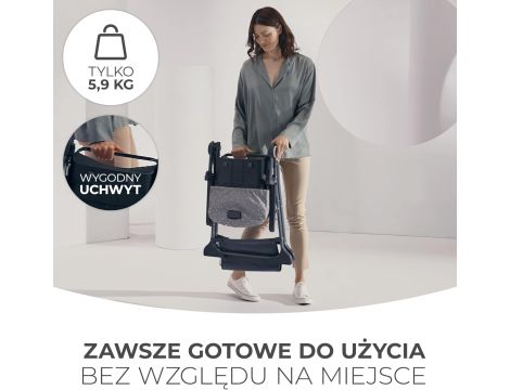Składane krzesełko do karmienia Kinderkraft FOLDEE - 3