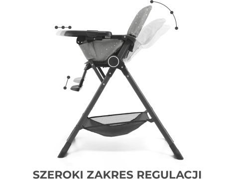 Składane krzesełko do karmienia Kinderkraft FOLDEE - 4