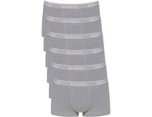 Sloggi Bokserki Mężczyźni Go abc hipster  (6 w zestawie) XL szary - image 2