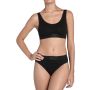 Sloggi Damen Double Comfort Top Bustier 36 czarny - 6