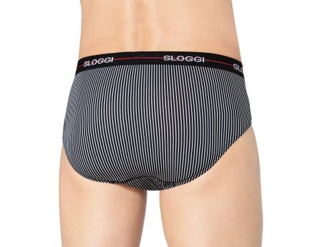 Sloggi Krótkie Mężczyźni Sloggi Men Start Midi C2p Box r. M - 4