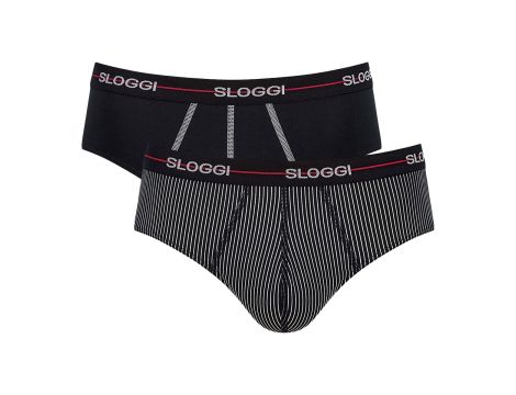 Sloggi Krótkie Mężczyźni Sloggi Men Start Midi C2p Box r. M