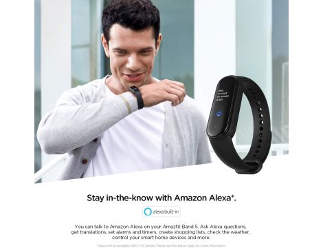 Smartband Amazfit Band 5 czarny - 6