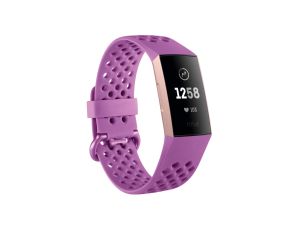 Smartband Fitbit Charge 3 fioletowy