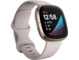 Smartwatch Fitbit FB512GLWT kremowy - image 2