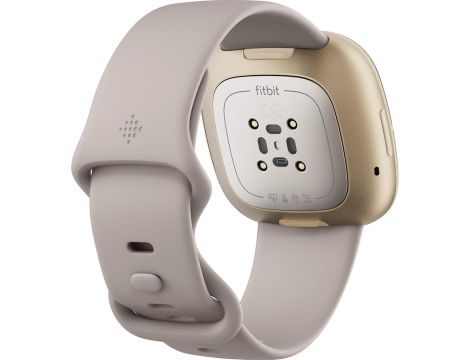 Smartwatch Fitbit FB512GLWT kremowy - 3
