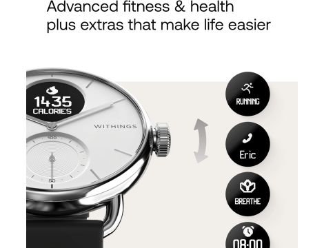 Smartwatch Withings ScanWatch biały - 5