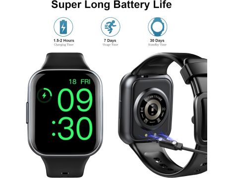 Smartwatch, sportowy zegarek na rękę - 5