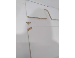 SMASH BIAŁA SZAFKA POD UMYWALKĘ 63 X 55 X 29 CM - image 2