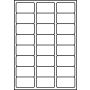 SmithPackaging A4 samoprzylepne etykiety adresowe - 3