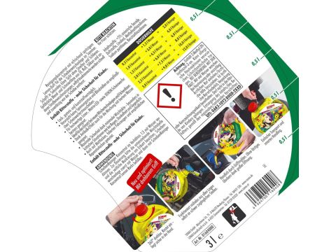 SONAX Środek do czyszczenia szyb, gotowy do użycia Lemon Rocks 3l - 3